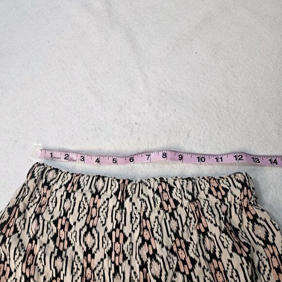 BRANDY MELVILLE Black Beige Palazzo Wide Leg Pant One Size Pink - Picture 5 of 7